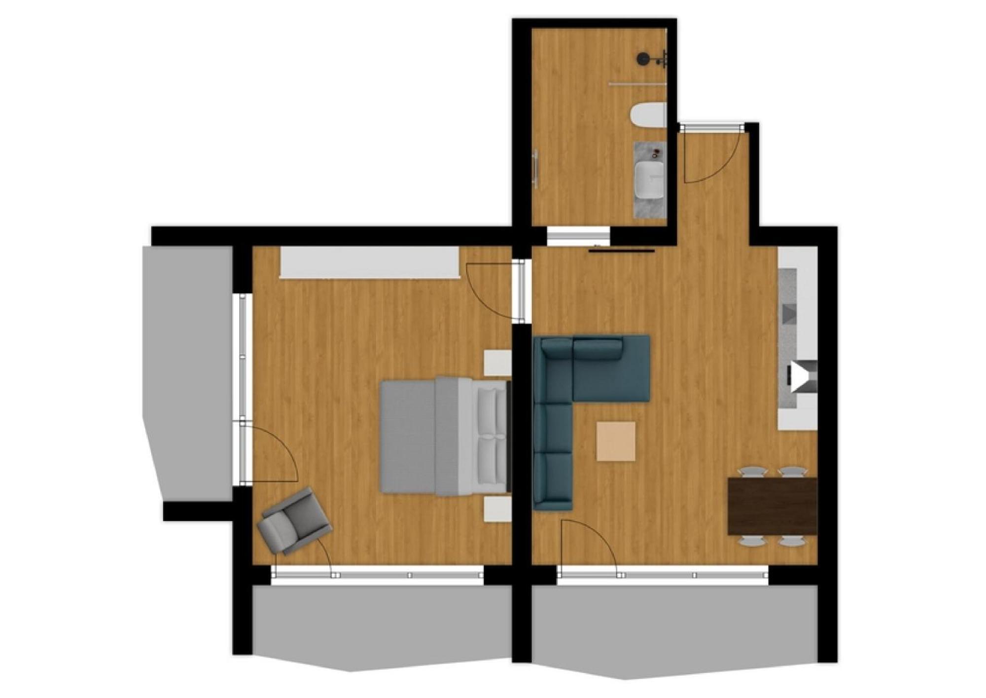 Herzblut Wohlfuehl Appartements Oetz Pokój zdjęcie